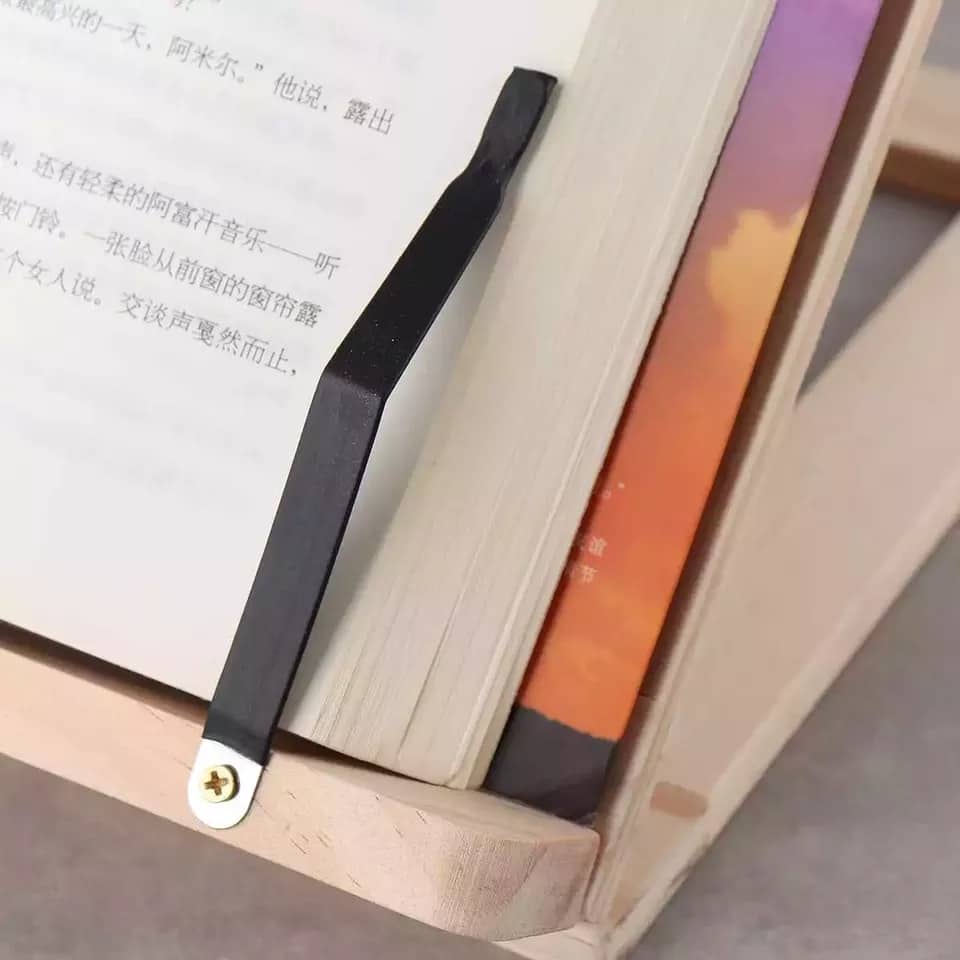 Kitchen book holder